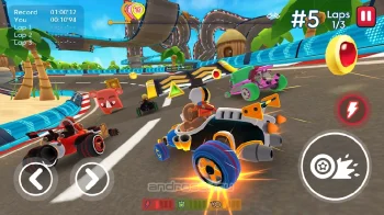 Starlit On Wheels: Super Kart - скриншот 1