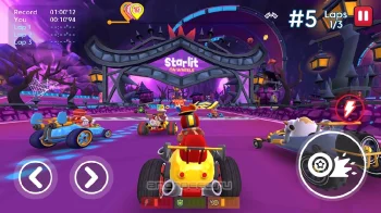 Starlit On Wheels: Super Kart - скриншот 2