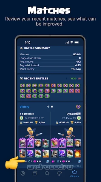 Stats Royale for Clash Royale - скриншот 5