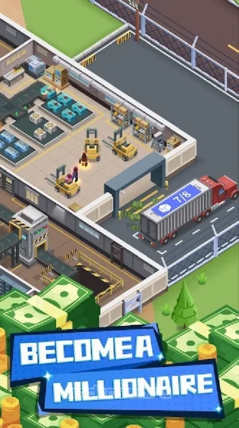 Steel Mill Manager-Idle Tycoon - скриншот 1