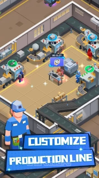 Steel Mill Manager-Idle Tycoon - скриншот 4