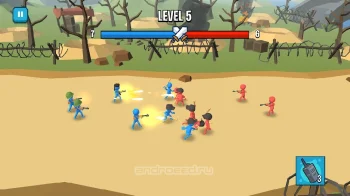 Stick Army: World War Strategy - скриншот 1