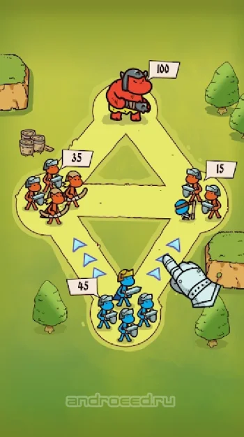 Stick Heroes 2: Rescue & Fight - скриншот 2