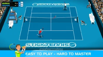 Stick Tennis - скриншот 1