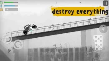 Stickman Destruction Zombie Annihilation Games - скриншот 5