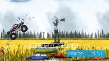 Stickman Downhill Monstertruck - скриншот 4