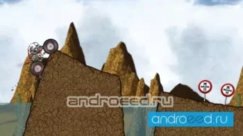 Stickman Downhill Monstertruck - скриншот 2