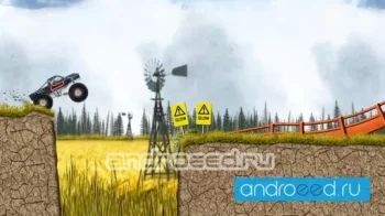 Stickman Downhill Monstertruck - скриншот 3