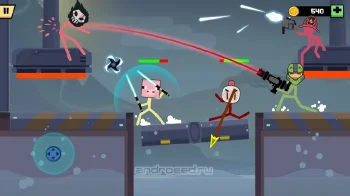 Stickman Fight Battle - Shadow Warriors - скриншот 1