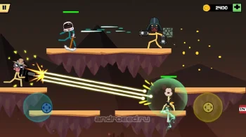 Stickman Fight Battle - Shadow Warriors - скриншот 2