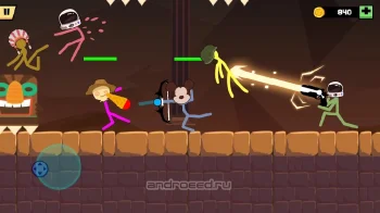 Stickman Fight Battle - Shadow Warriors - скриншот 4