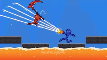Stickman Fighting - Stickman Supreme Warriors - скриншот 2