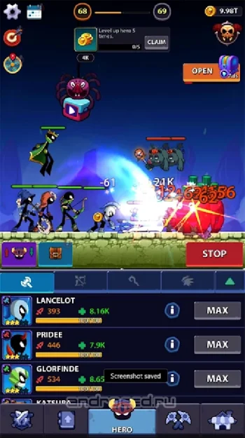 Stickman Heroes: Возраст монстров - скриншот 1