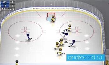 Stickman Ice Hockey - скриншот 2