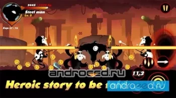 Stickman Legend - Shadow Revenge - скриншот 1