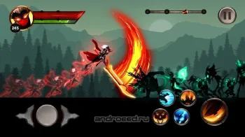 Stickman Legends: Ninja Warrior - Shadow of War - скриншот 2