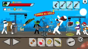 Stickman maverick: bad boys killer - скриншот 1