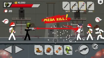 Stickman maverick: bad boys killer - скриншот 2