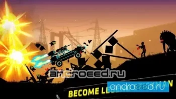 Стикмен Racer: Зомби выживания - скриншот 2