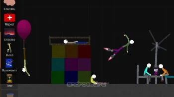 Stickman Ragdoll Playground - скриншот 2