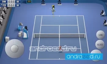 Stickman Tennis 2015 - скриншот 4