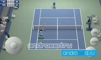 Stickman Tennis 2015 - скриншот 2