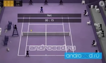 Stickman Tennis - скриншот 1