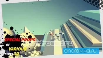 Stickman Turbo Dismounting 3D - скриншот 3