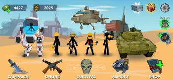 Stickman World Battle - скриншот 1