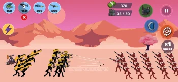 Stickman World Battle - скриншот 4