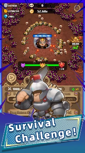 Storm Tower - Idle Pixel TD - скриншот 2