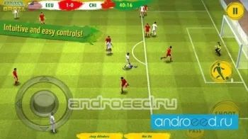Striker Soccer Brazil - скриншот 3