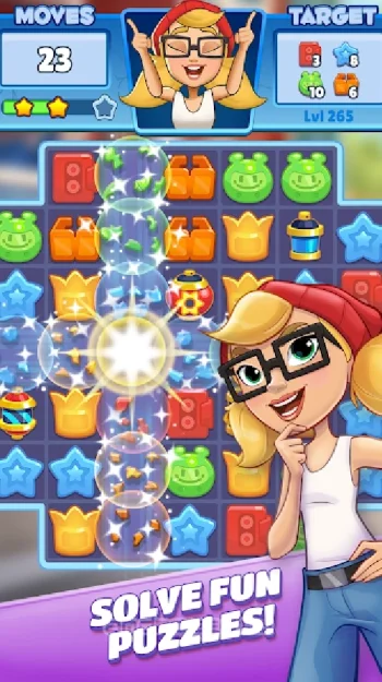 Subway Surfers Match - скриншот 1