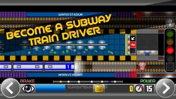 Subway Train Simulator 2D - скриншот 1