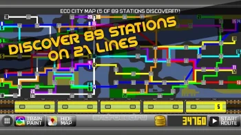Subway Train Simulator 2D - скриншот 2