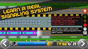 Subway Train Simulator 2D - скриншот 4