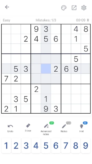 Судоку - Головоломки, Sudoku - скриншот 4