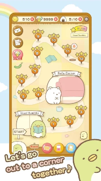 Sumikko gurashi-Puzzling Ways - скриншот 4