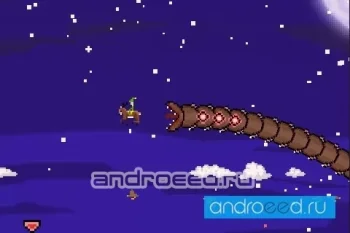 Super Mega Worm Vs Santa Saga - скриншот 3