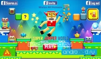 SUPER JUMPER WORLD HERO - скриншот 1