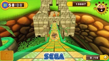 Super Monkey Ball: Sakura Edition - скриншот 2