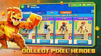 Super Pixel Heroes - скриншот 1