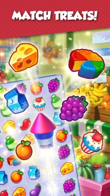 Supermarket Mania - Match 3 - скриншот 1