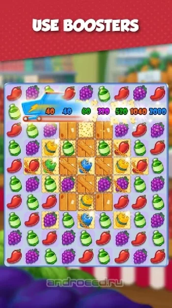 Supermarket Mania - Match 3 - скриншот 2