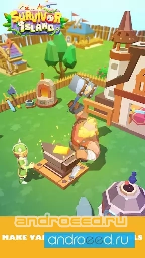 Survivor Island-Idle Game - скриншот 3