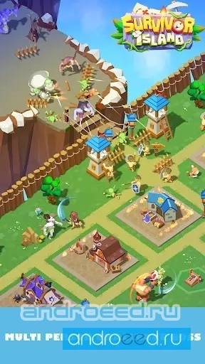 Survivor Island-Idle Game - скриншот 2