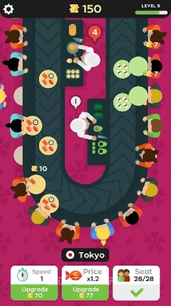 Sushi Bar Idle - скриншот 4