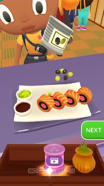 Sushi Roll 3D - Это Готовить Суши как Мастер - скриншот 3