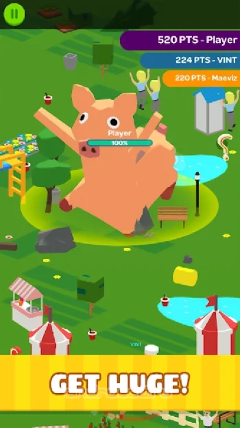 Свинка.io - Свинья Обжора ио - io игра - скриншот 2