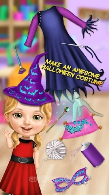 Sweet Baby Girl Halloween Fun - скриншот 2
